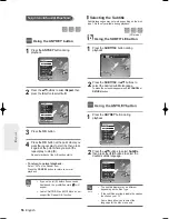 Preview for 56 page of Samsung DVD-R120E Instruction Manual