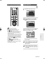 Preview for 61 page of Samsung DVD-R120E Instruction Manual