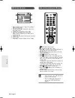 Preview for 62 page of Samsung DVD-R120E Instruction Manual