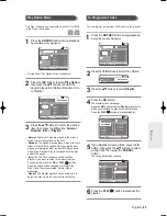 Preview for 63 page of Samsung DVD-R120E Instruction Manual