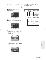 Preview for 85 page of Samsung DVD-R120E Instruction Manual