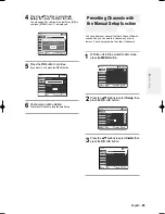 Предварительный просмотр 25 страницы Samsung DVD-R121 Instruction Manual