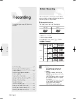 Preview for 40 page of Samsung DVD-R121E Instruction Manual