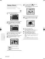 Preview for 64 page of Samsung DVD-R121E Instruction Manual