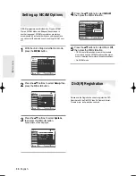 Предварительный просмотр 34 страницы Samsung DVD-R122 Instruction Manual