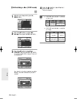 Предварительный просмотр 88 страницы Samsung DVD-R122 Instruction Manual