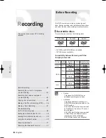 Preview for 41 page of Samsung DVD-R125 Instruction Manual