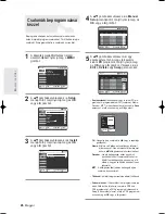 Preview for 122 page of Samsung DVD-R125 Instruction Manual