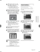 Preview for 125 page of Samsung DVD-R125 Instruction Manual