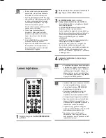 Preview for 147 page of Samsung DVD-R125 Instruction Manual