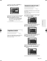 Preview for 219 page of Samsung DVD-R125 Instruction Manual