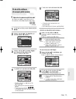 Preview for 261 page of Samsung DVD-R125 Instruction Manual