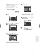 Preview for 269 page of Samsung DVD-R125 Instruction Manual