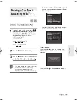 Preview for 49 page of Samsung DVD-R129 Instruction Manual