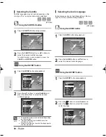 Preview for 60 page of Samsung DVD-R129 Instruction Manual