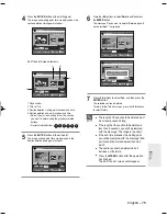 Preview for 75 page of Samsung DVD-R129 Instruction Manual