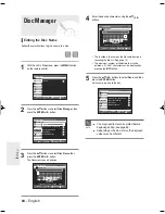 Preview for 84 page of Samsung DVD-R129 Instruction Manual