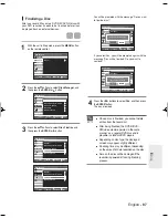 Preview for 87 page of Samsung DVD-R129 Instruction Manual