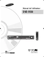 Samsung DVD-R130 Instruction Manual предпросмотр