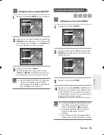 Preview for 59 page of Samsung DVD-R130 Instruction Manual