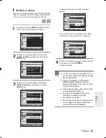 Preview for 87 page of Samsung DVD-R130 Instruction Manual