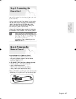 Preview for 125 page of Samsung DVD-R130 Instruction Manual