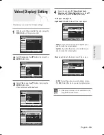 Preview for 137 page of Samsung DVD-R130 Instruction Manual