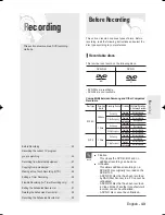 Preview for 141 page of Samsung DVD-R130 Instruction Manual