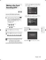 Preview for 147 page of Samsung DVD-R130 Instruction Manual