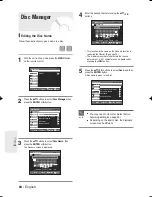 Preview for 182 page of Samsung DVD-R130 Instruction Manual