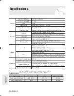 Preview for 94 page of Samsung DVD-R130 Manual De Instrucciones