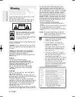 Preview for 2 page of Samsung DVD-R130S Instruction Manual