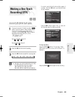 Preview for 49 page of Samsung DVD-R130S Instruction Manual