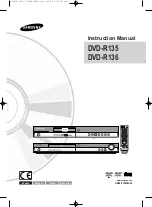 Samsung DVD-R135 Instruction Manual preview