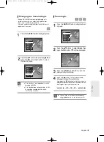 Preview for 57 page of Samsung DVD-R135 Instruction Manual