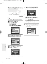 Preview for 70 page of Samsung DVD-R135 Instruction Manual