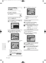 Preview for 74 page of Samsung DVD-R135 Instruction Manual