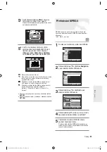 Preview for 251 page of Samsung DVD-R135 Instruction Manual