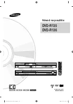 Preview for 280 page of Samsung DVD-R135 Instruction Manual