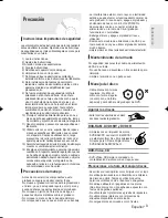 Предварительный просмотр 3 страницы Samsung DVD-R145 Manual Del Instrucción