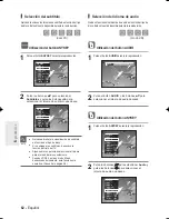 Preview for 62 page of Samsung DVD-R145 Manual Del Instrucción