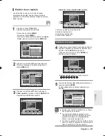 Preview for 79 page of Samsung DVD-R145 Manual Del Instrucción