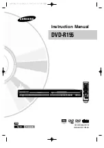 Preview for 1 page of Samsung DVD-R155 Instruction Manual