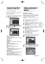 Preview for 29 page of Samsung DVD-R155 Instruction Manual