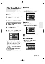 Preview for 35 page of Samsung DVD-R155 Instruction Manual