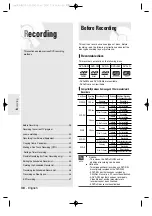 Preview for 38 page of Samsung DVD-R155 Instruction Manual