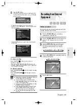 Preview for 41 page of Samsung DVD-R155 Instruction Manual