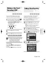 Preview for 43 page of Samsung DVD-R155 Instruction Manual