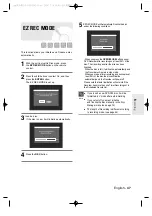 Preview for 47 page of Samsung DVD-R155 Instruction Manual