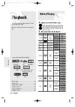 Preview for 48 page of Samsung DVD-R155 Instruction Manual